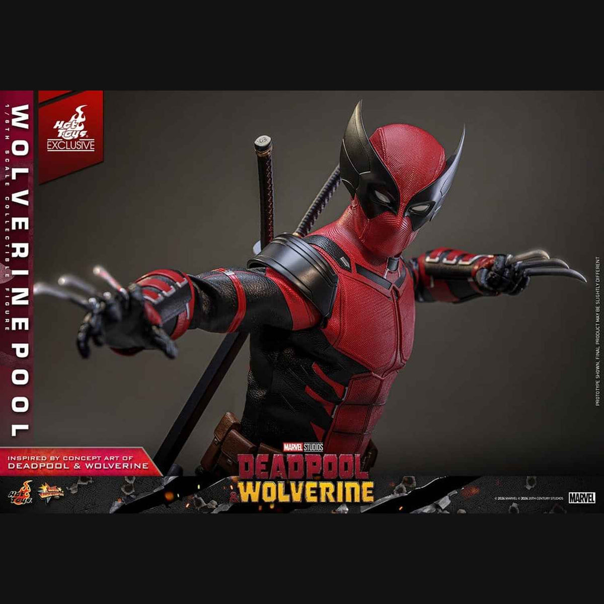 Hot Toys Marvel: Deadpool & Wolverine - Wolverinepool Masterpiece 1/6 Actionfigur