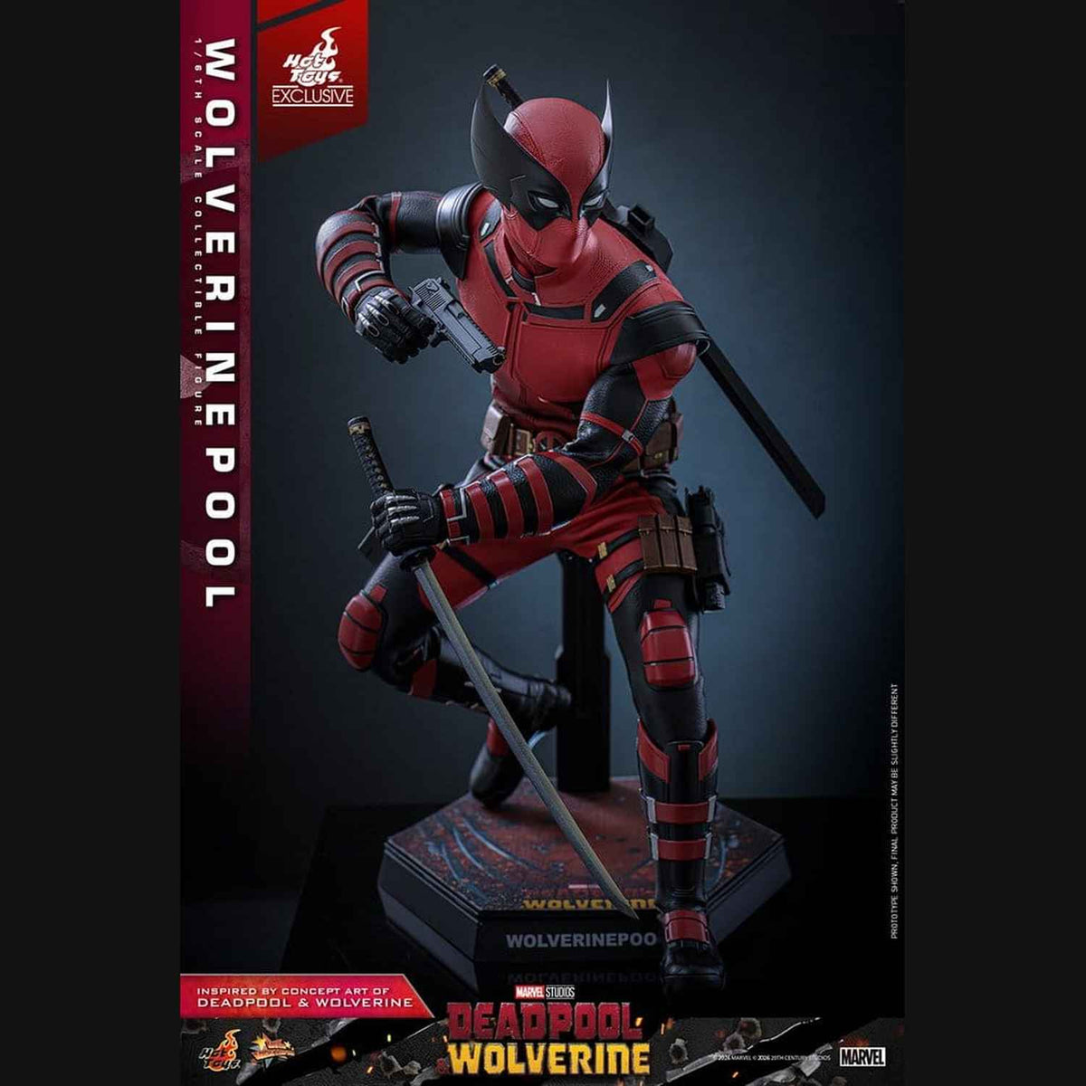 Hot Toys Marvel: Deadpool & Wolverine - Wolverinepool Masterpiece 1/6 Actionfigur