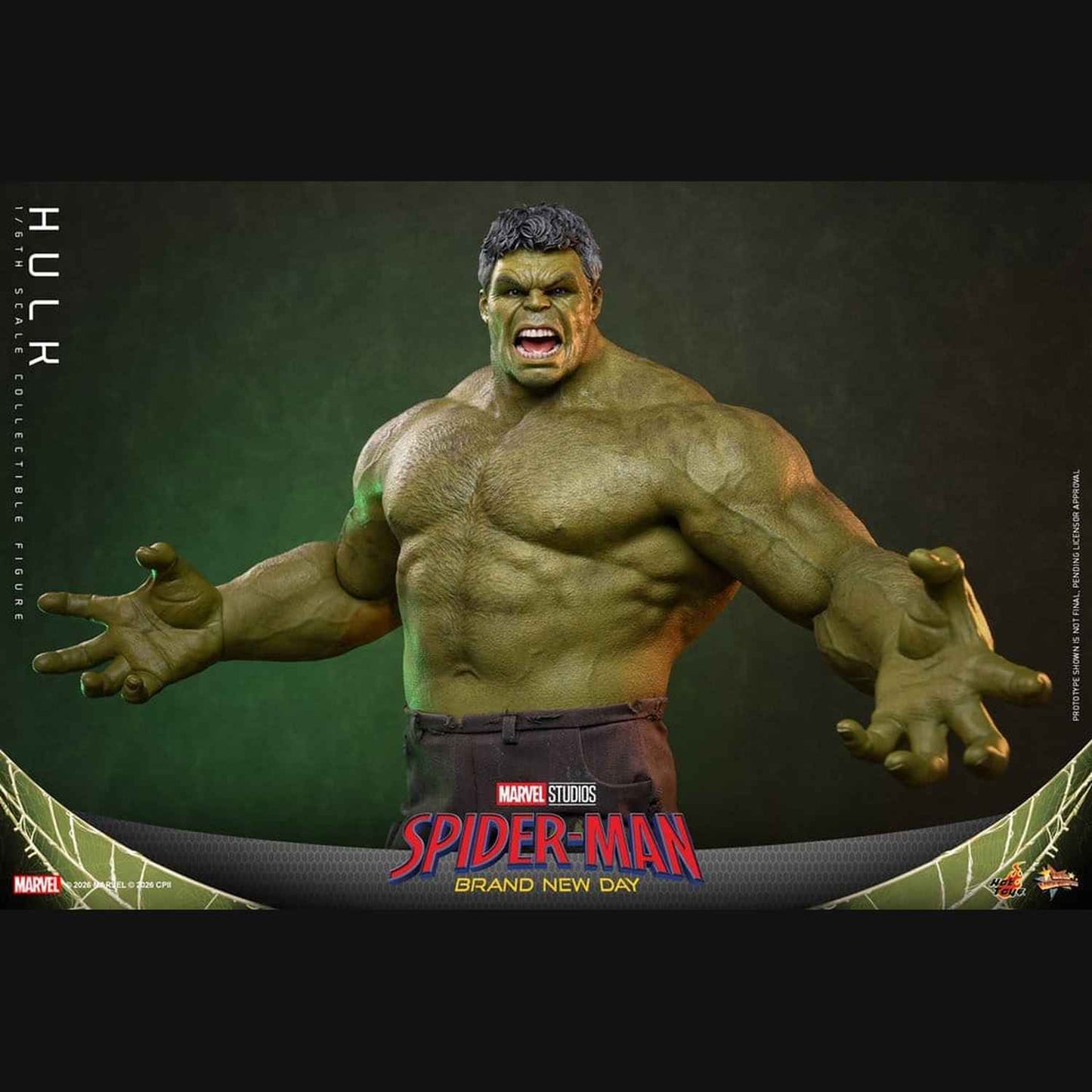 Hot Toys Marvel: Spider-Man Brand New Day - Hulk Masterpiece 1/6 Actionfigur