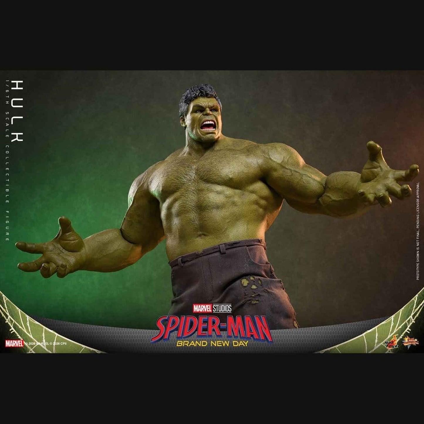 Hot Toys Marvel: Spider-Man Brand New Day - Hulk Masterpiece 1/6 Actionfigur