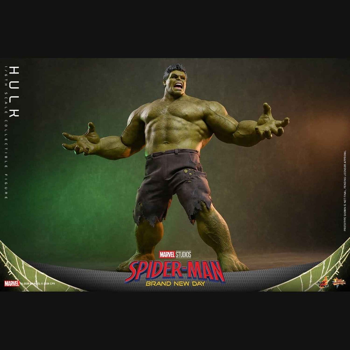 Hot Toys Marvel: Spider-Man Brand New Day - Hulk Masterpiece 1/6 Actionfigur