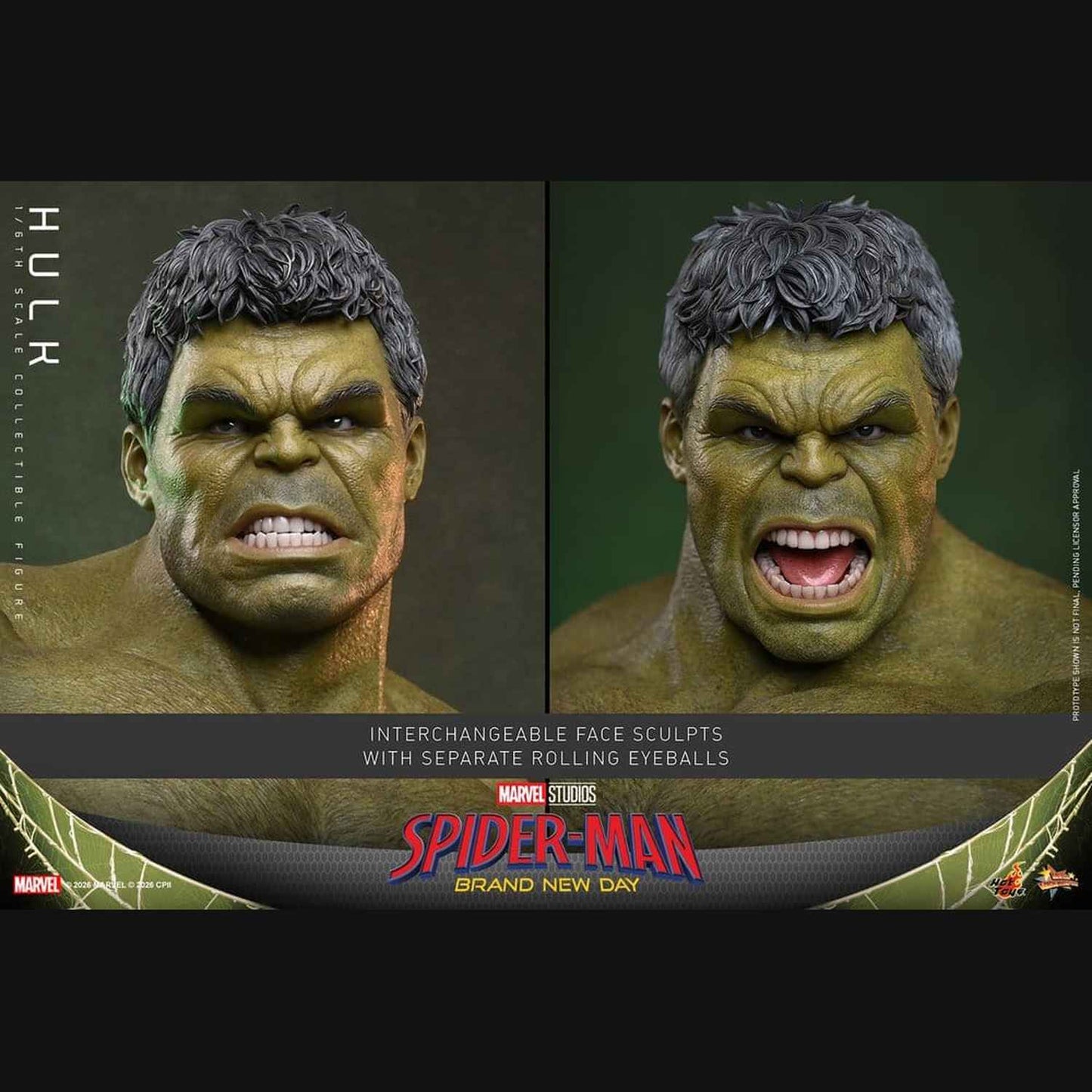 Hot Toys Marvel: Spider-Man Brand New Day - Hulk Masterpiece 1/6 Actionfigur