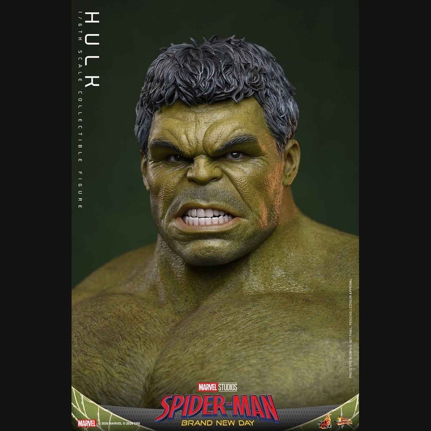 Hot Toys Marvel: Spider-Man Brand New Day - Hulk Masterpiece 1/6 Actionfigur