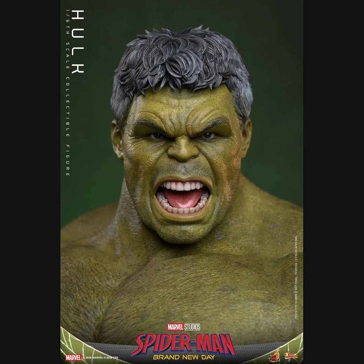 Hot Toys Marvel: Spider-Man Brand New Day - Hulk Masterpiece 1/6 Actionfigur