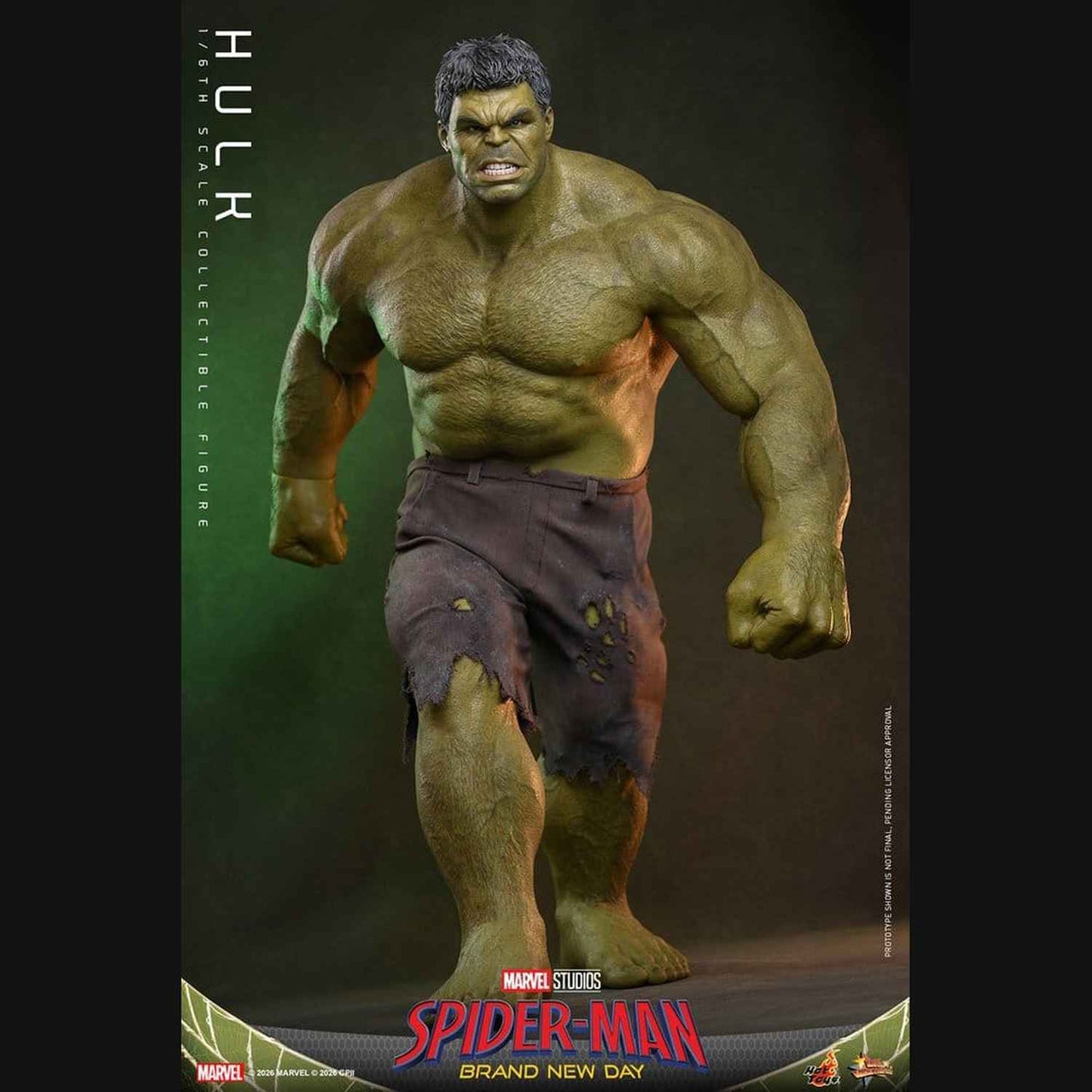 Hot Toys Marvel: Spider-Man Brand New Day - Hulk Masterpiece 1/6 Actionfigur