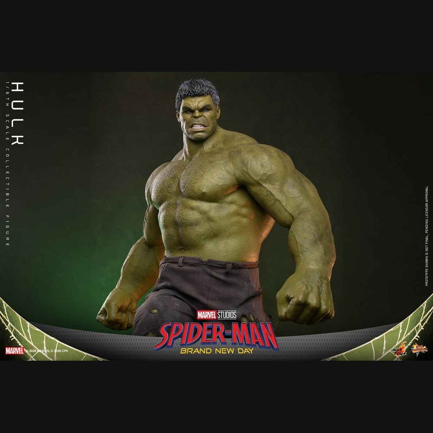 Hot Toys Marvel: Spider-Man Brand New Day - Hulk Masterpiece 1/6 Actionfigur
