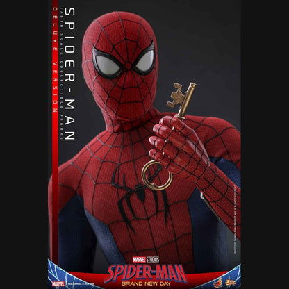 Hot Toys Marvel: Spider-Man Brand New Day - Spider-Man (Deluxe) Masterpiece 1/6 Actionfigur