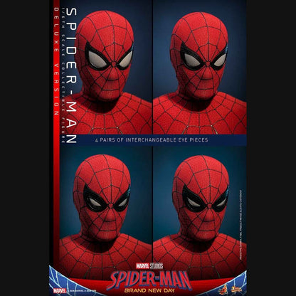Hot Toys Marvel: Spider-Man Brand New Day - Spider-Man (Deluxe) Masterpiece 1/6 Actionfigur