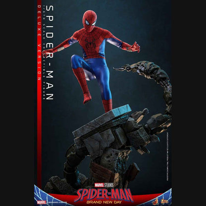 Hot Toys Marvel: Spider-Man Brand New Day - Spider-Man (Deluxe) Masterpiece 1/6 Actionfigur