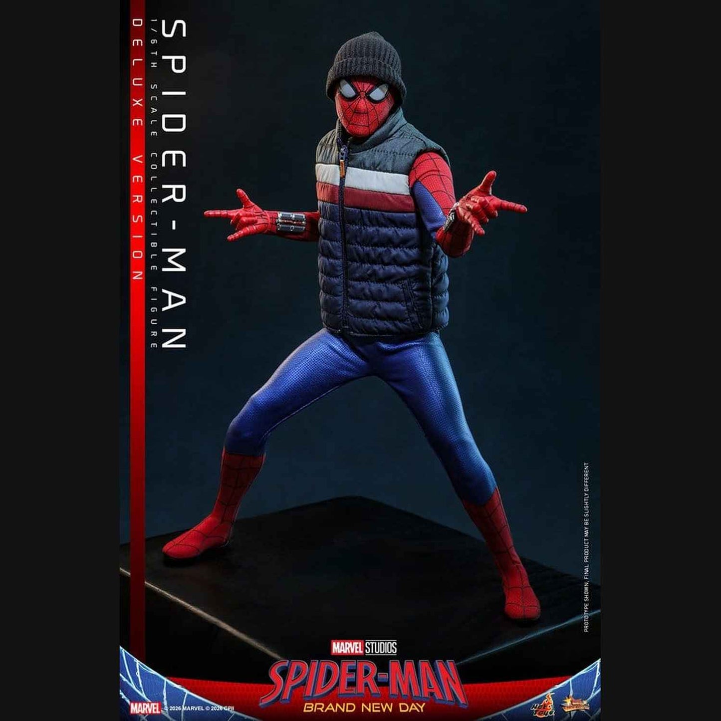 Hot Toys Marvel: Spider-Man Brand New Day - Spider-Man (Deluxe) Masterpiece 1/6 Actionfigur