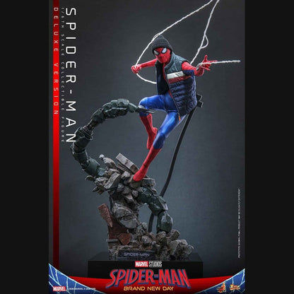 Hot Toys Marvel: Spider-Man Brand New Day - Spider-Man (Deluxe) Masterpiece 1/6 Actionfigur