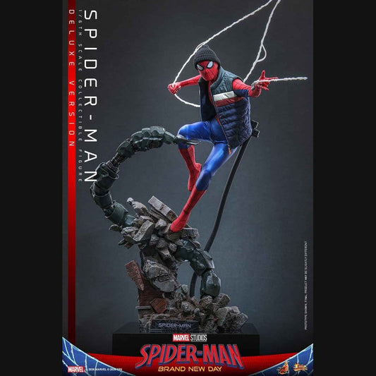 Hot Toys Marvel: Spider-Man Brand New Day - Spider-Man (Deluxe) Masterpiece 1/6 Actionfigur
