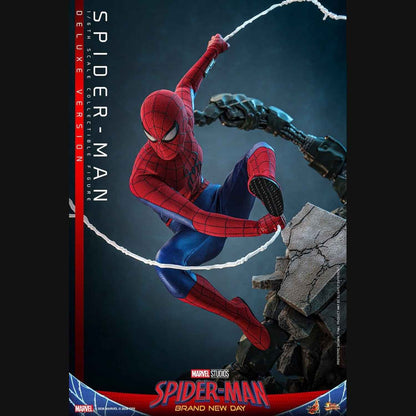 Hot Toys Marvel: Spider-Man Brand New Day - Spider-Man (Deluxe) Masterpiece 1/6 Actionfigur