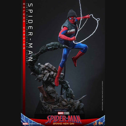 Hot Toys Marvel: Spider-Man Brand New Day - Spider-Man (Deluxe) Masterpiece 1/6 Actionfigur