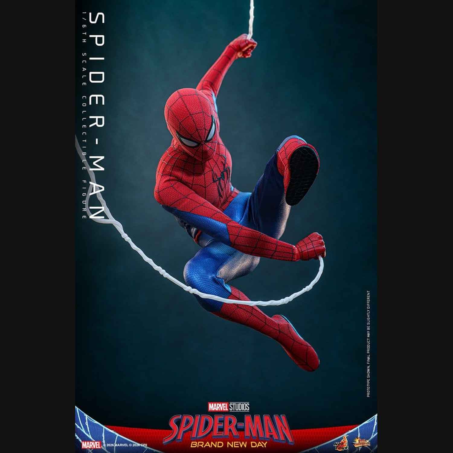 Hot Toys Marvel: Spider-Man Brand New Day - Spider-Man Masterpiece 1/6 Actionfigur