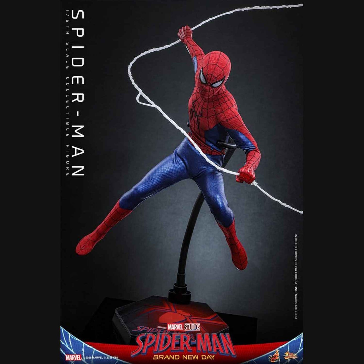 Hot Toys Marvel: Spider-Man Brand New Day - Spider-Man Masterpiece 1/6 Actionfigur