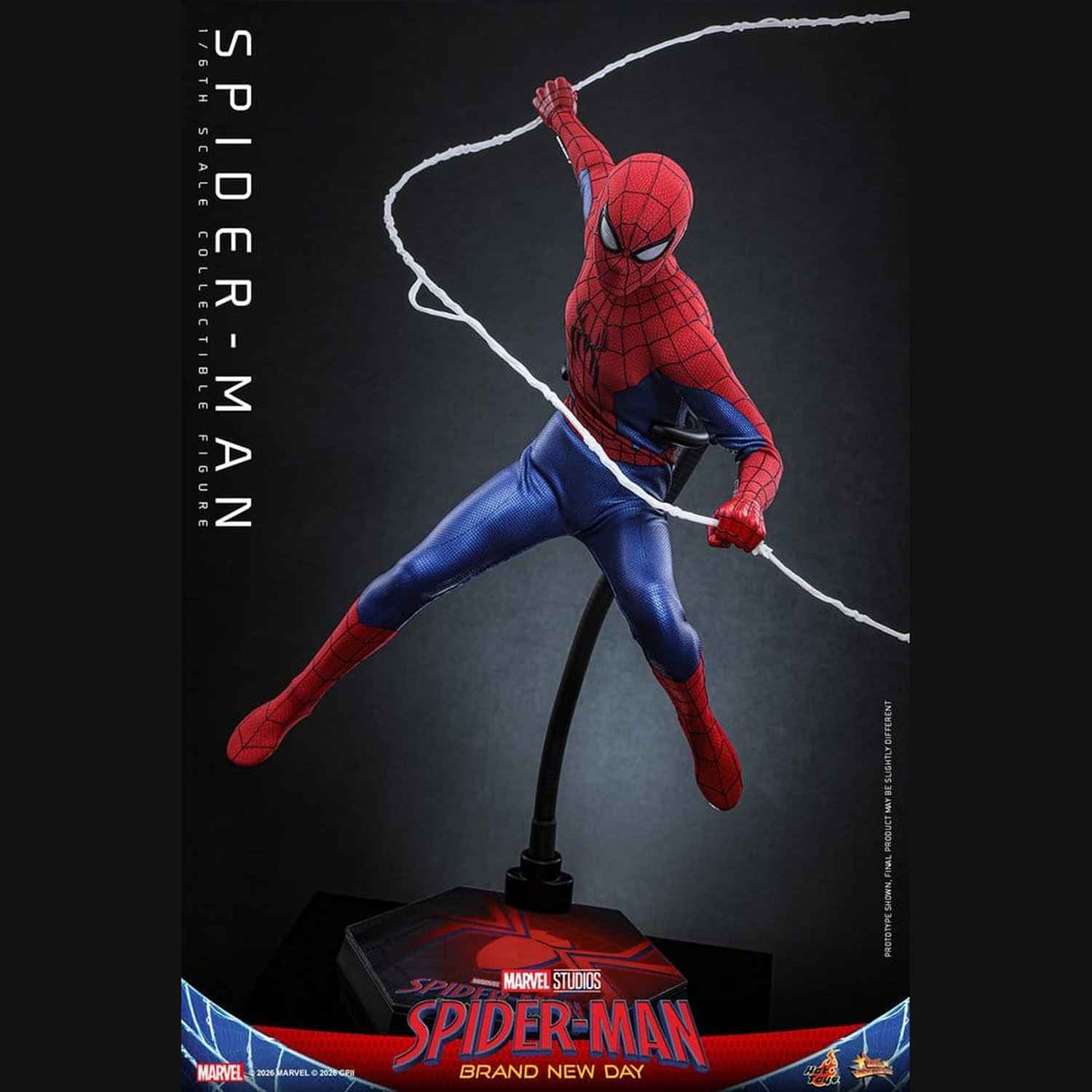 Hot Toys Marvel: Spider-Man Brand New Day - Spider-Man Masterpiece 1/6 Actionfigur