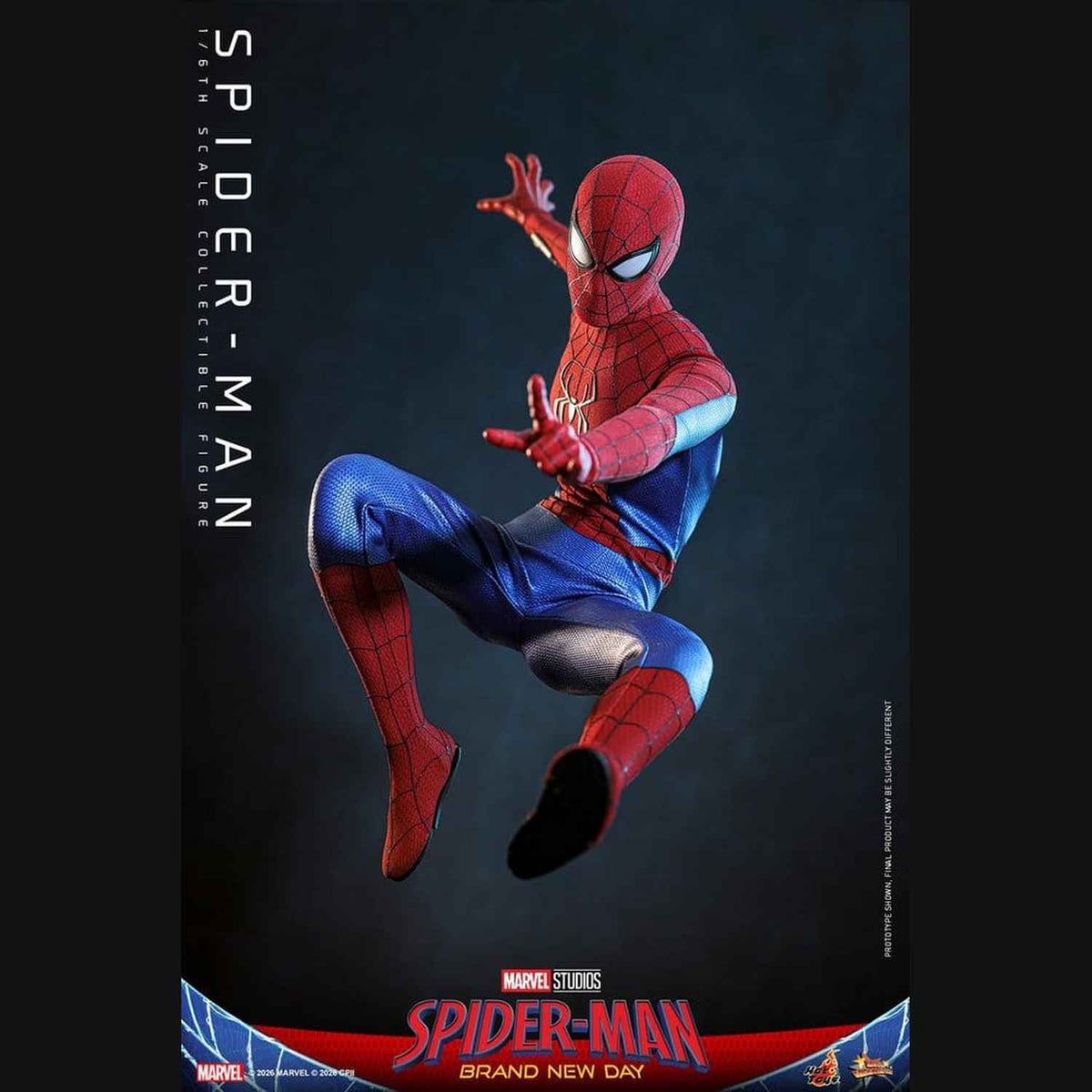Hot Toys Marvel: Spider-Man Brand New Day - Spider-Man Masterpiece 1/6 Actionfigur