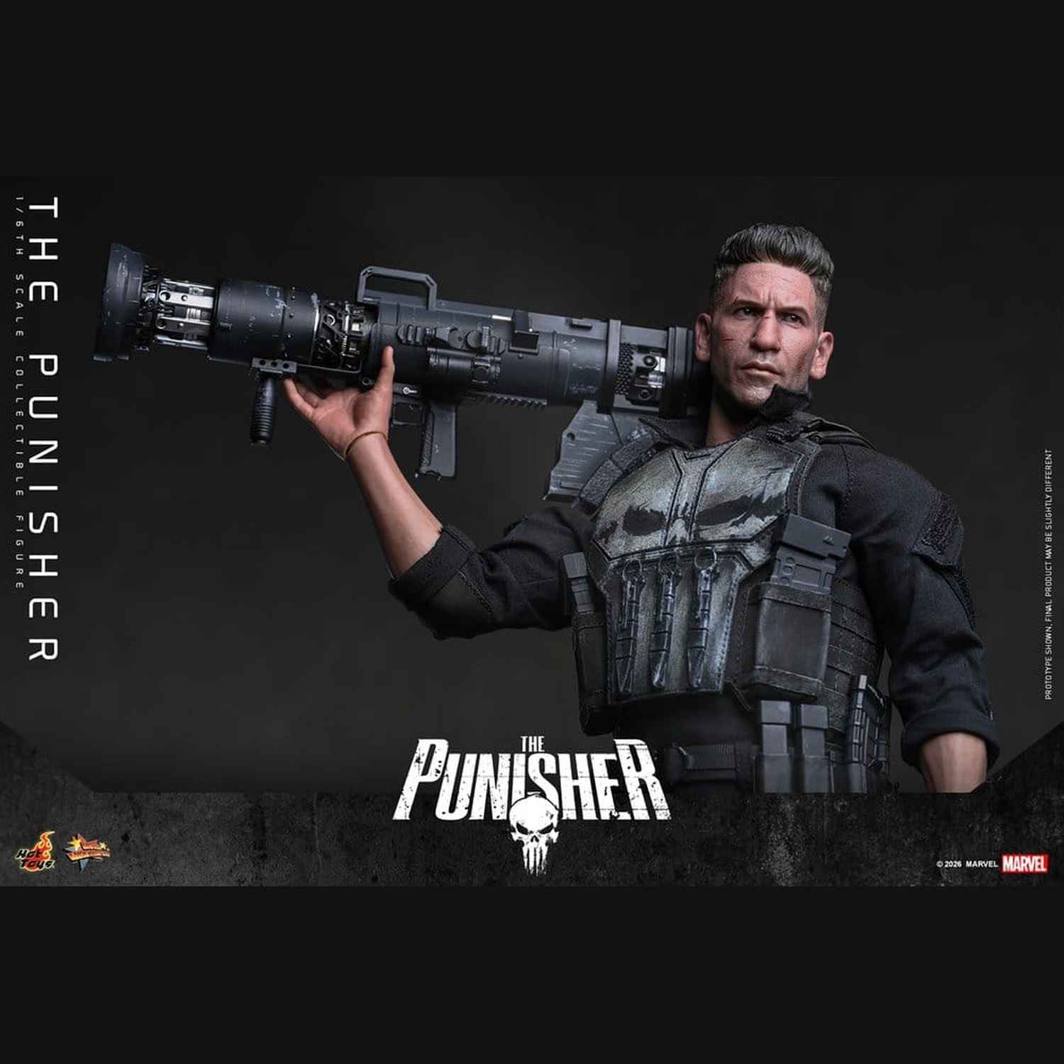 Hot Toys Marvel: Spider-Man Brand New Day - The Punisher Masterpiece 1/6 Actionfigur
