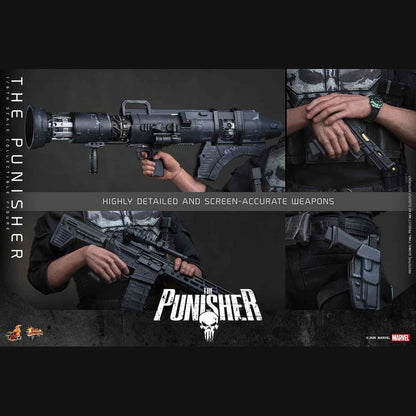 Hot Toys Marvel: Spider-Man Brand New Day - The Punisher Masterpiece 1/6 Actionfigur