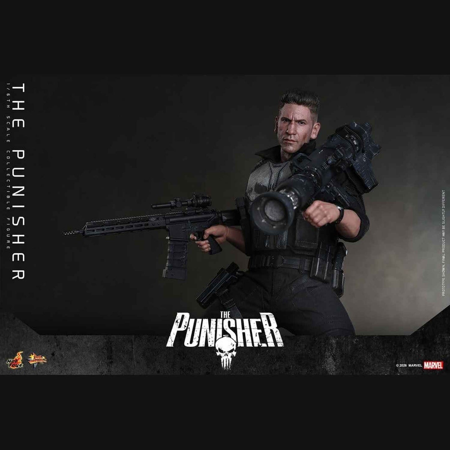 Hot Toys Marvel: Spider-Man Brand New Day - The Punisher Masterpiece 1/6 Actionfigur