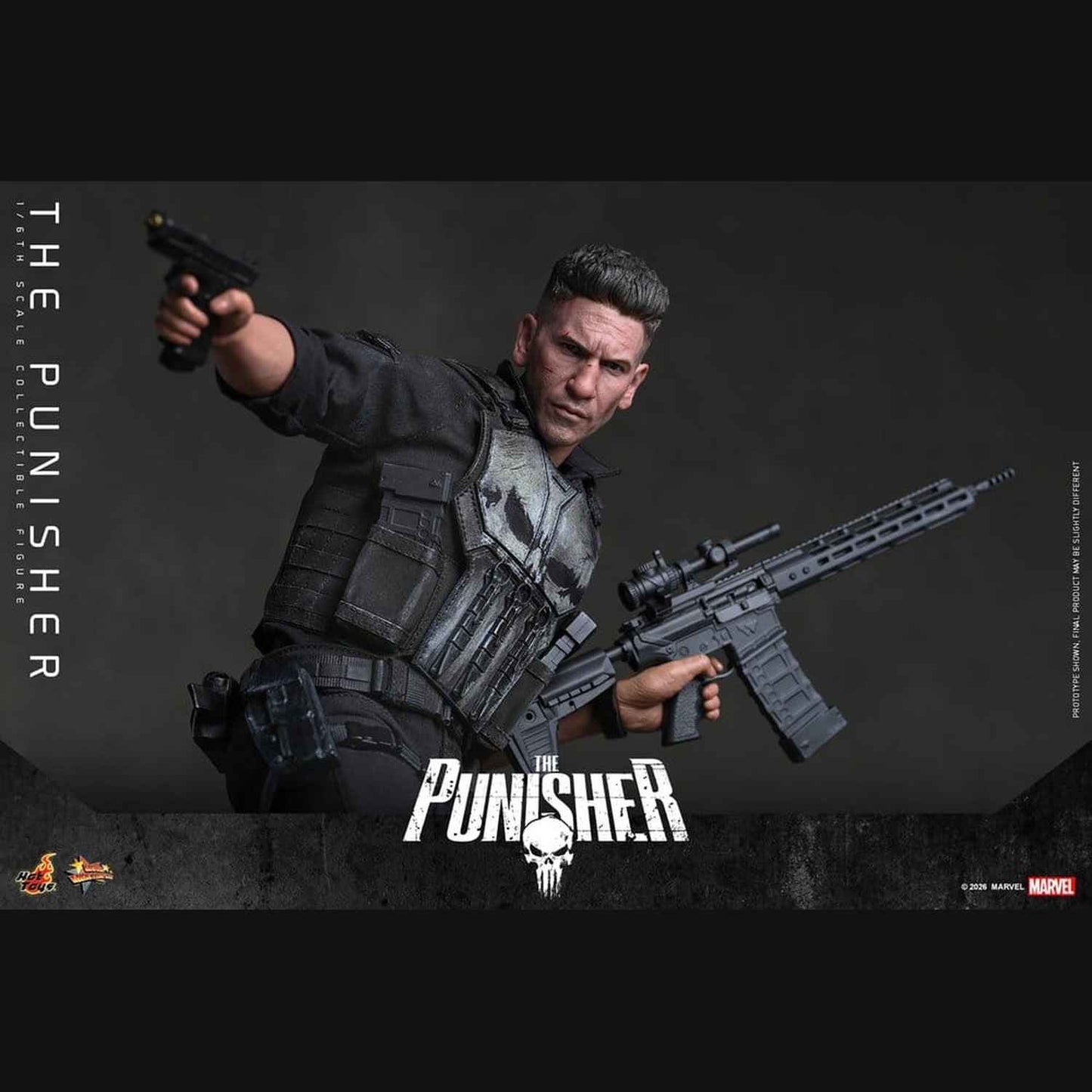 Hot Toys Marvel: Spider-Man Brand New Day - The Punisher Masterpiece 1/6 Actionfigur