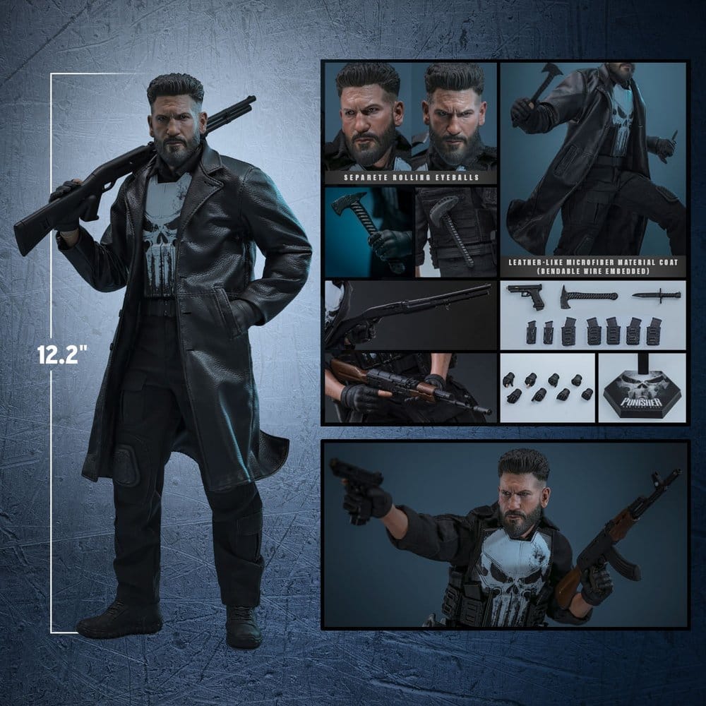 Hot Toys Marvel: The Punisher - The Punisher Masterpiece 1/6 Actionfigur