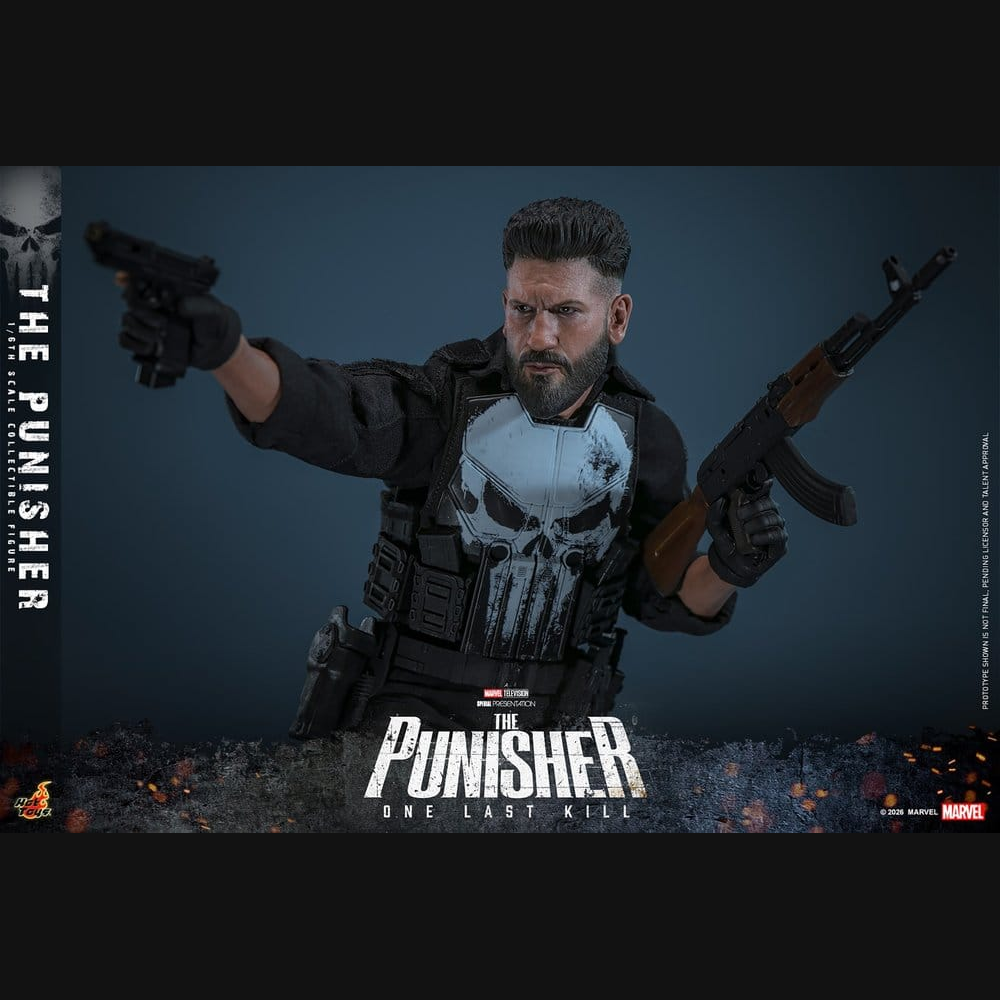 Hot Toys Marvel: The Punisher - The Punisher Masterpiece 1/6 Actionfigur