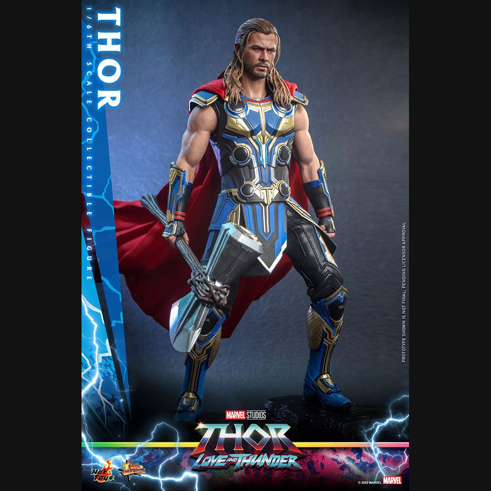 Hot Toys Marvel: Thor Love & Thunder - Thor Masterpiece 1/6 Actionfigur