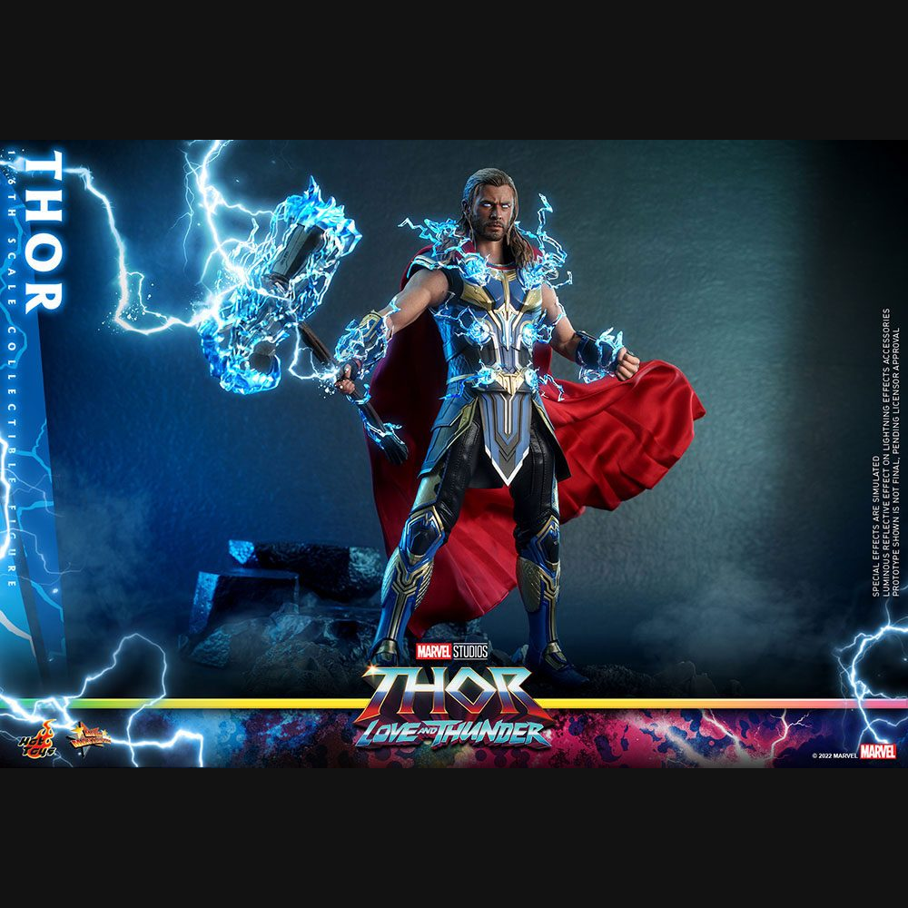 Hot Toys Marvel: Thor Love & Thunder - Thor Masterpiece 1/6 Actionfigur