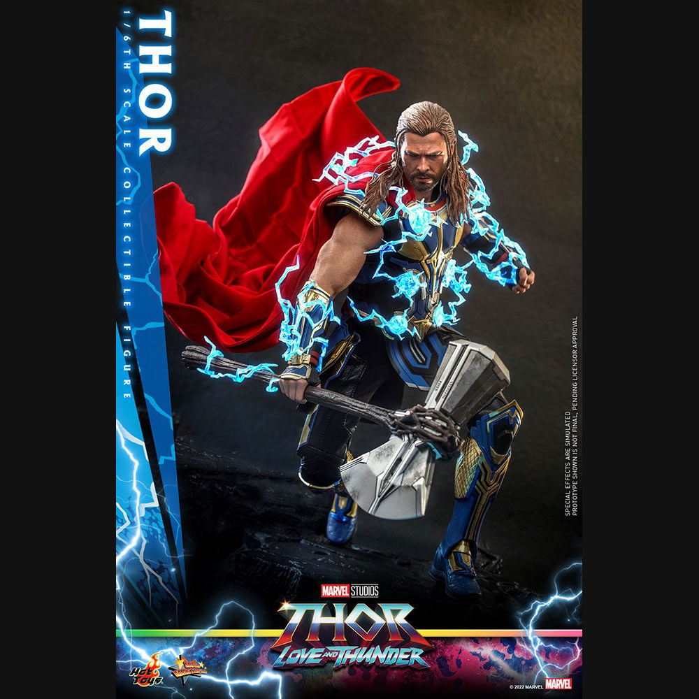Hot Toys Marvel: Thor Love & Thunder - Thor Masterpiece 1/6 Actionfigur