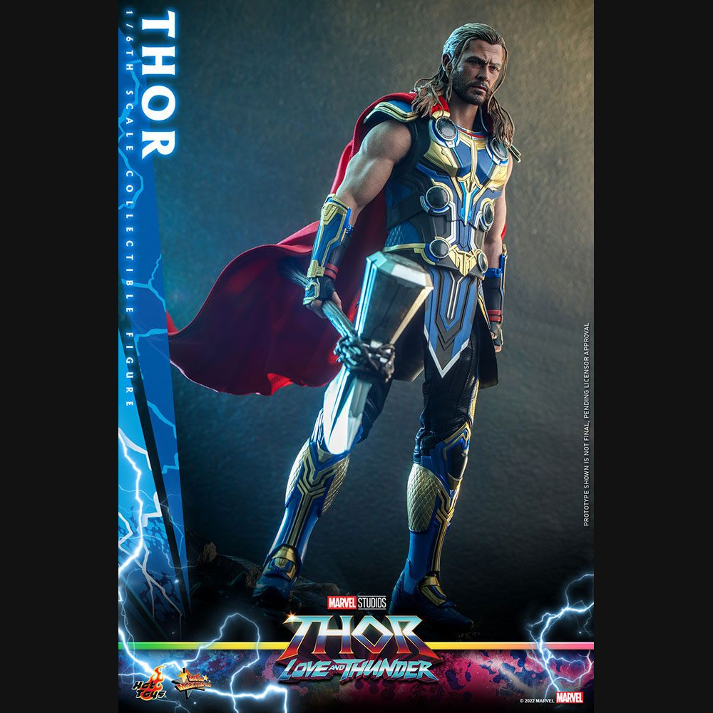 Hot Toys Marvel: Thor Love & Thunder - Thor Masterpiece 1/6 Actionfigur