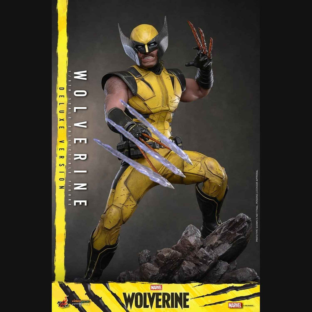 Hot Toys Marvel: Video Game - Wolverine (Deluxe) Masterpiece 1/6 Actionfigur
