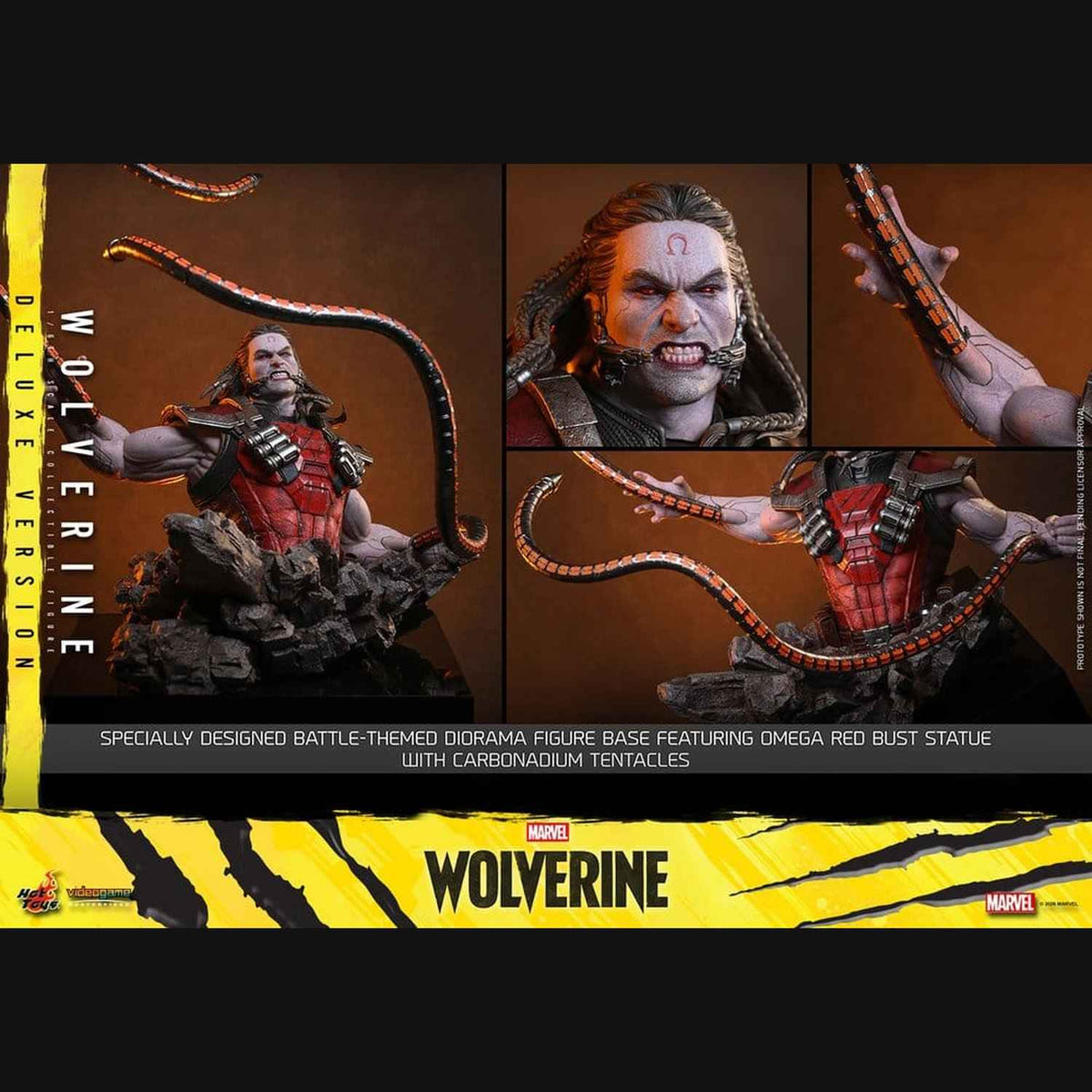 Hot Toys Marvel: Video Game - Wolverine (Deluxe) Masterpiece 1/6 Actionfigur