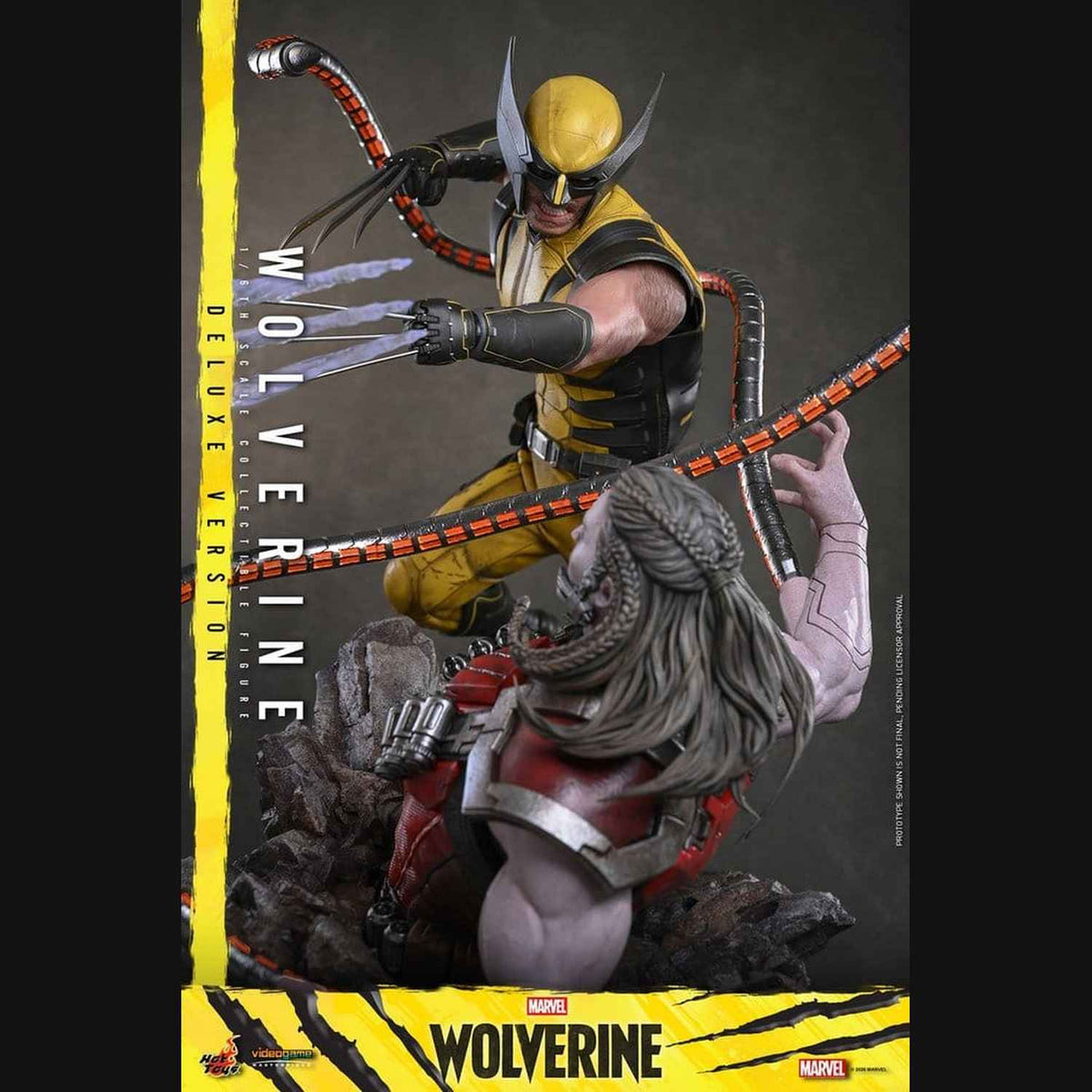 Hot Toys Marvel: Video Game - Wolverine (Deluxe) Masterpiece 1/6 Actionfigur