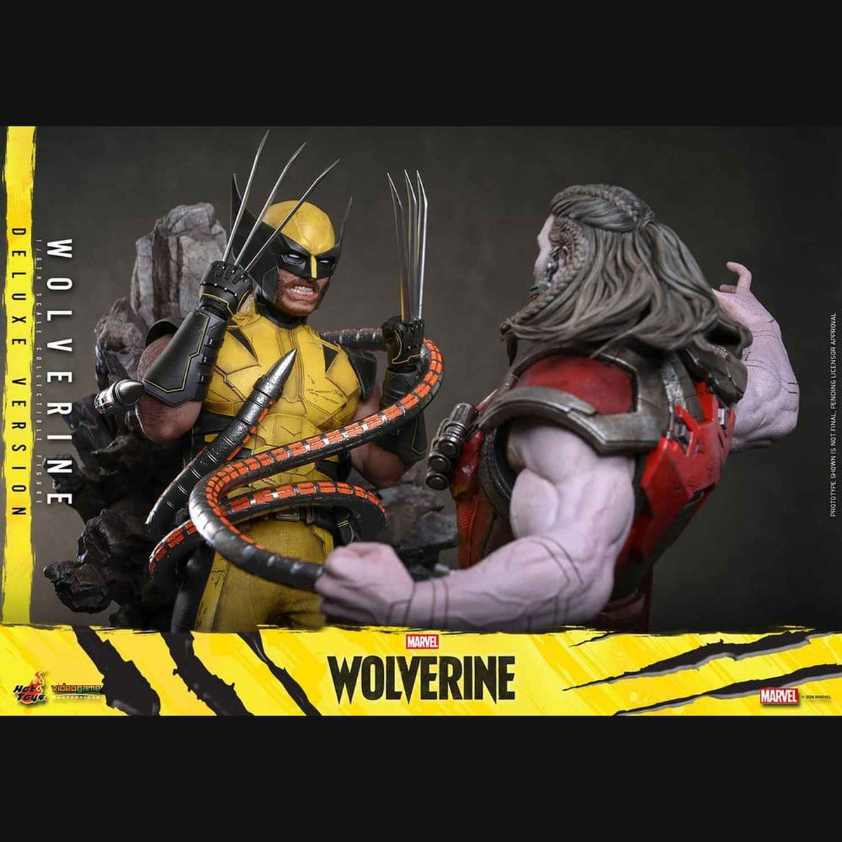 Hot Toys Marvel: Video Game - Wolverine (Deluxe) Masterpiece 1/6 Actionfigur