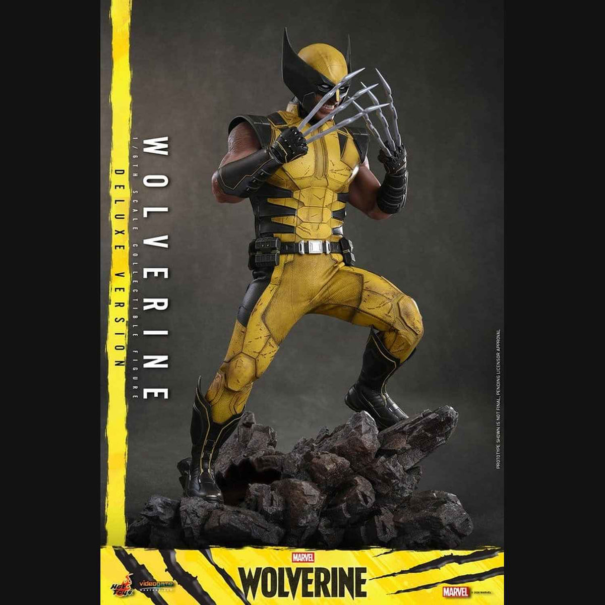 Hot Toys Marvel: Video Game - Wolverine (Deluxe) Masterpiece 1/6 Actionfigur