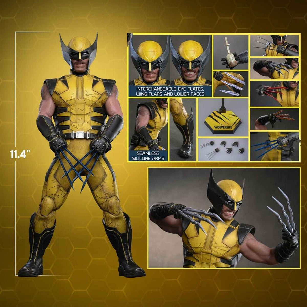 Hot Toys Marvel: Video Game - Wolverine Masterpiece 1/6 Actionfigur