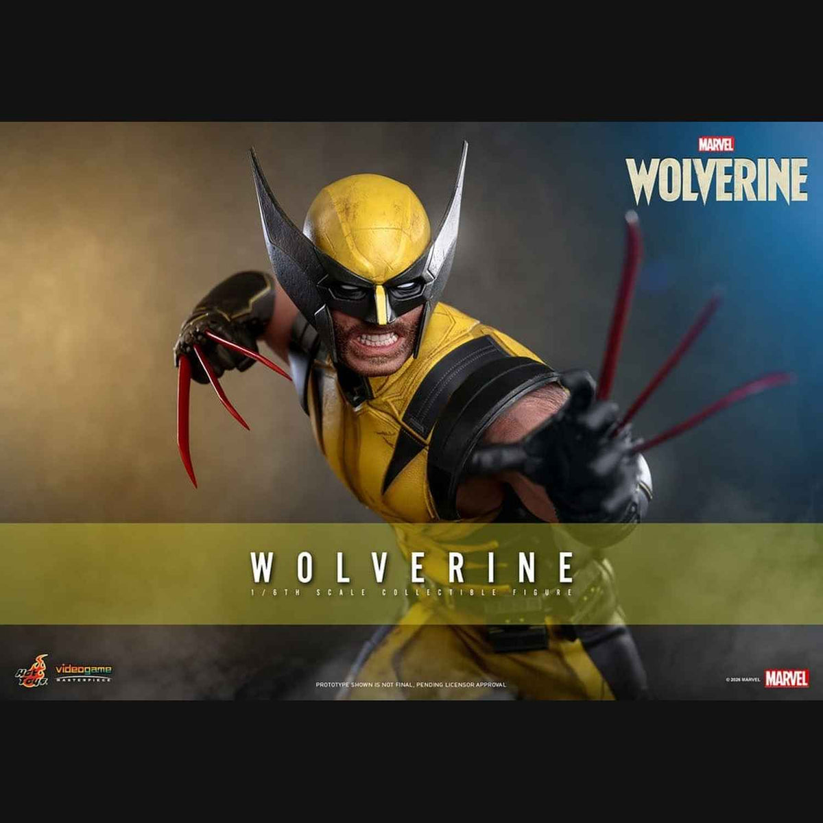 Hot Toys Marvel: Video Game - Wolverine Masterpiece 1/6 Actionfigur