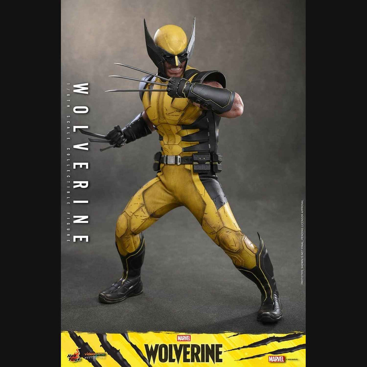 Hot Toys Marvel: Video Game - Wolverine Masterpiece 1/6 Actionfigur