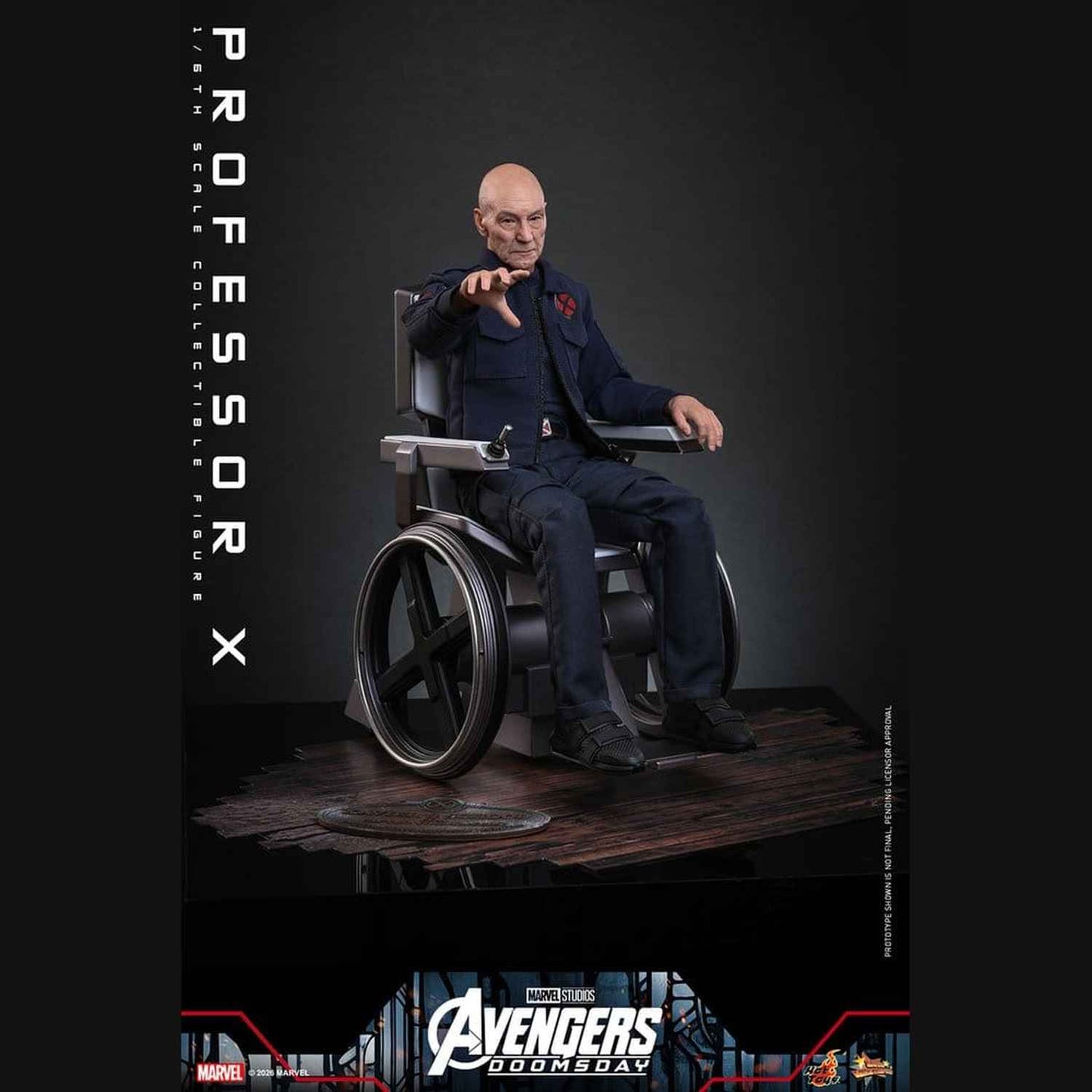 Hot Toys Marvel: X-Men - Professor X 1/6 Actionfigur