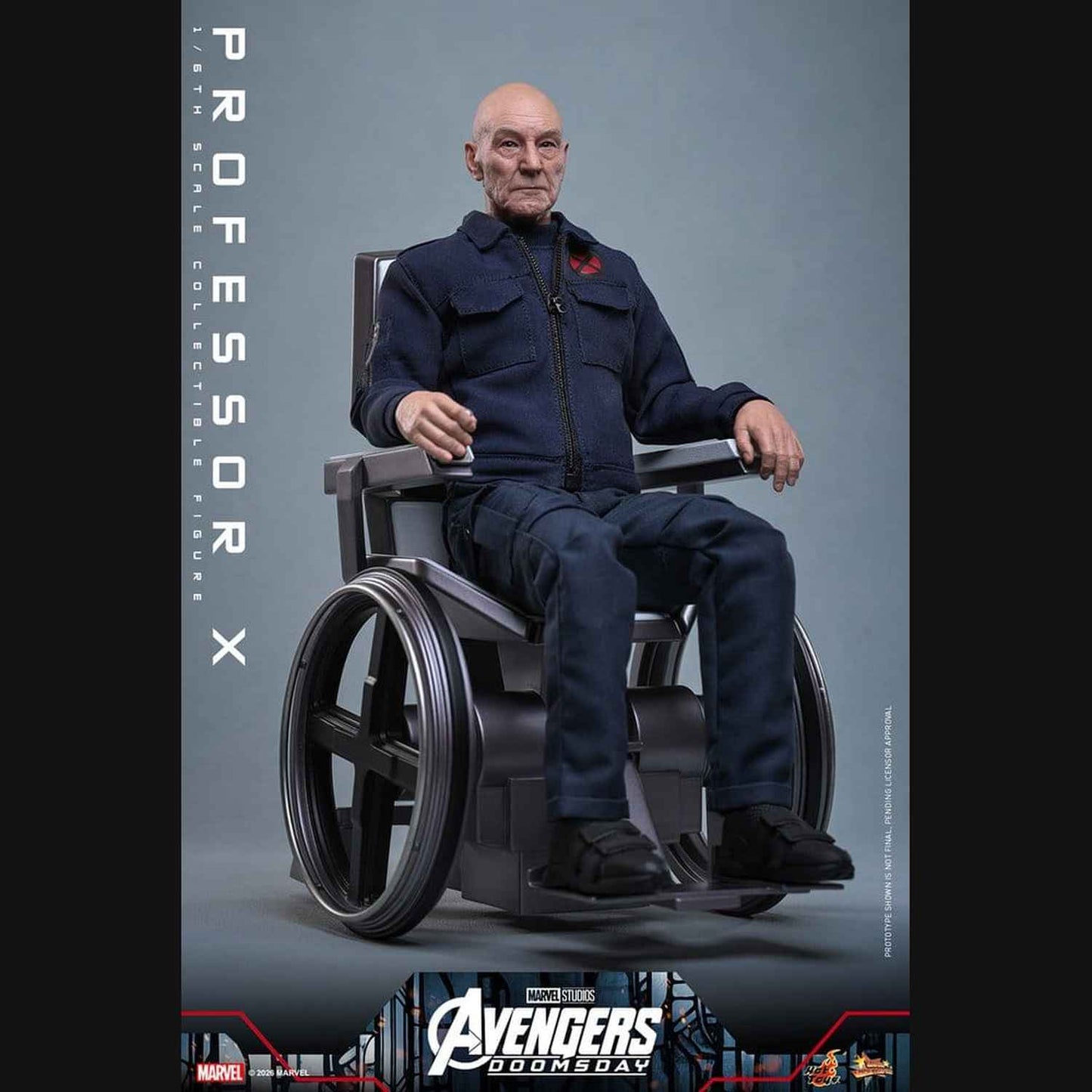 Hot Toys Marvel: X-Men - Professor X 1/6 Actionfigur