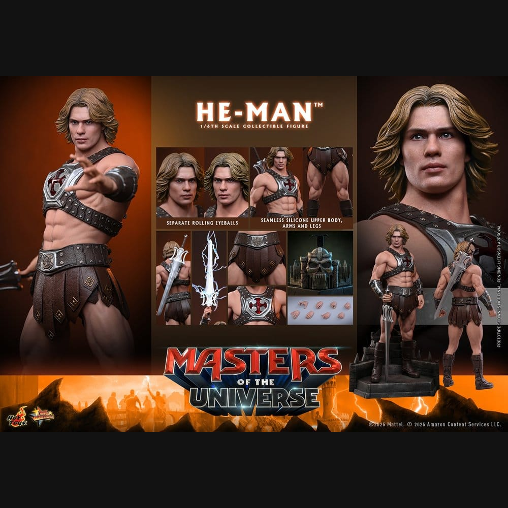 Hot Toys Masters of the Universe - He-Man Masterpiece 1/6 Actionfigur