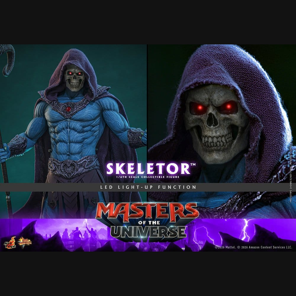 Hot Toys Masters of the Universe - Skeletor Masterpiece 1/6 Actionfigur