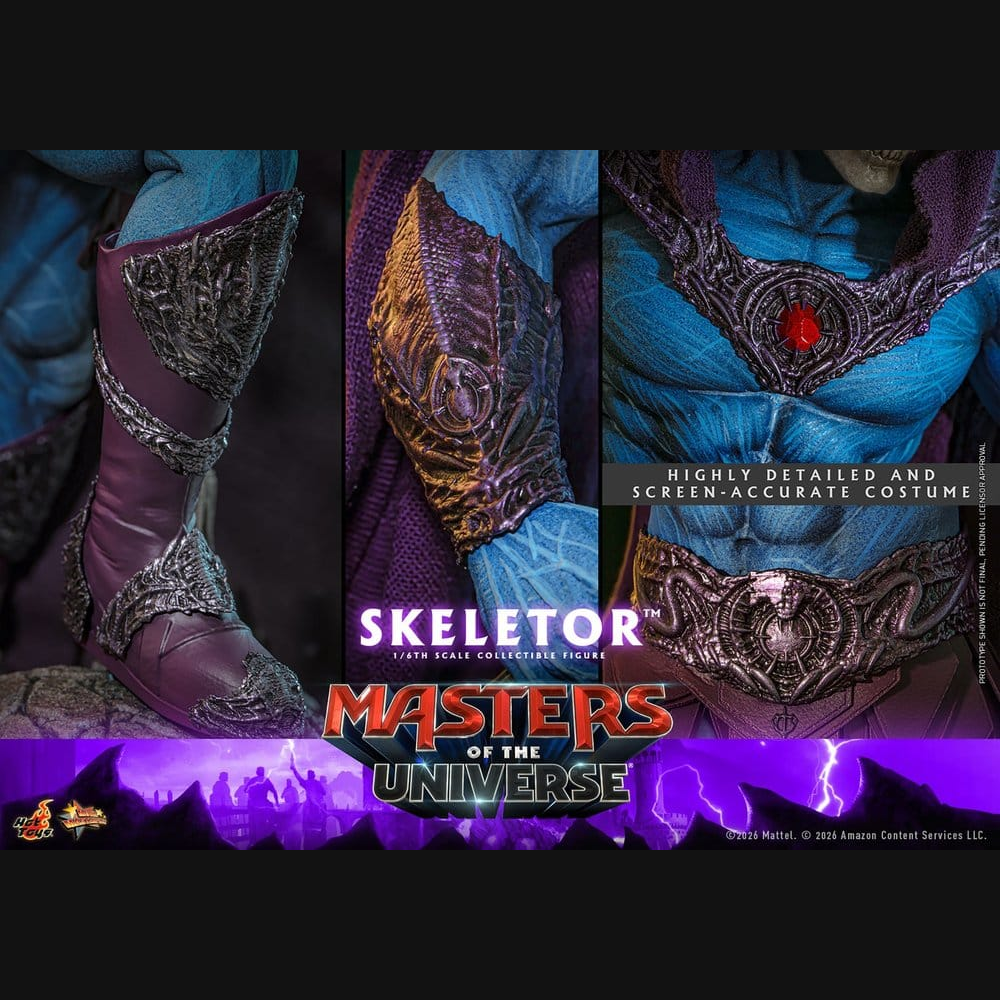 Hot Toys Masters of the Universe - Skeletor Masterpiece 1/6 Actionfigur