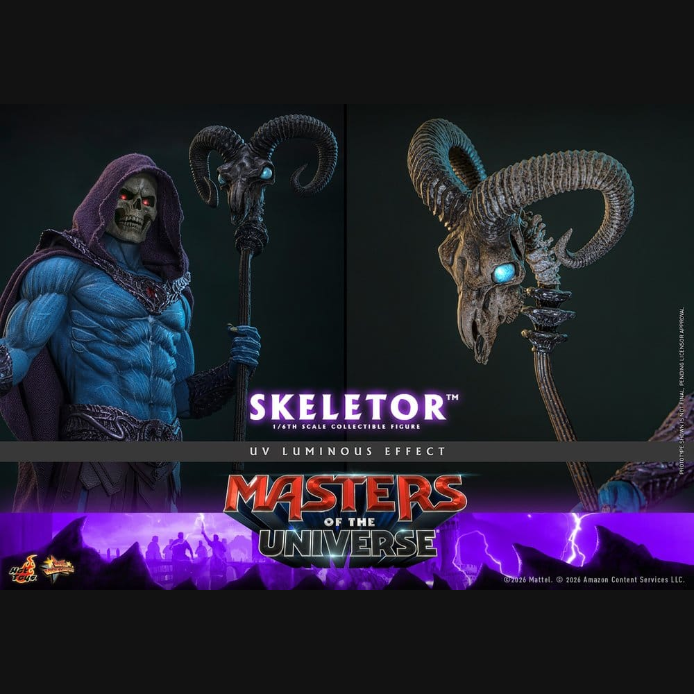 Hot Toys Masters of the Universe - Skeletor Masterpiece 1/6 Actionfigur