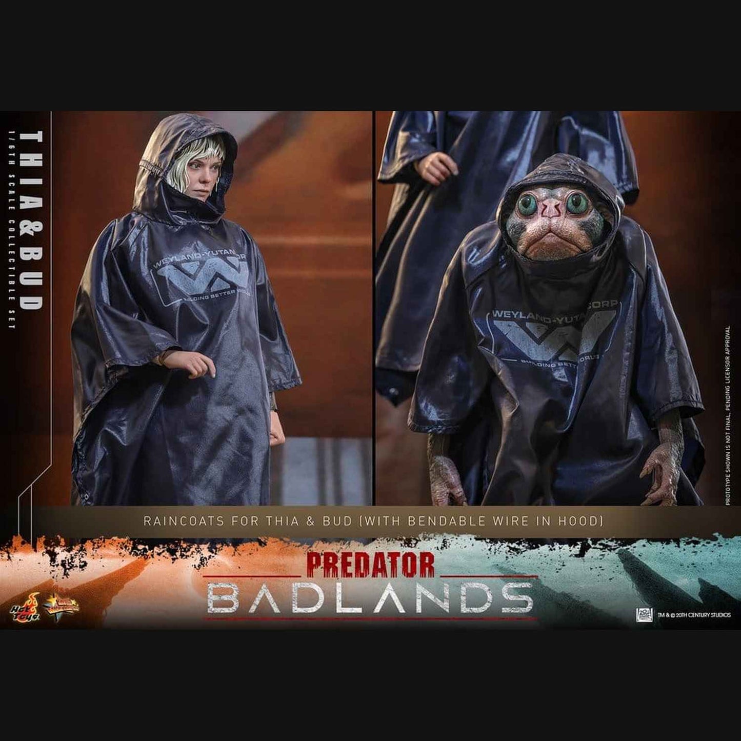 Hot Toys Predator: Badlands - Thia und Bud Masterpiece 1/6 Actionfiguren Set