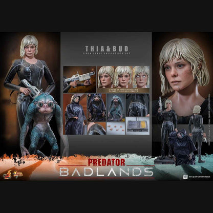 Hot Toys Predator: Badlands - Thia und Bud Masterpiece 1/6 Actionfiguren Set