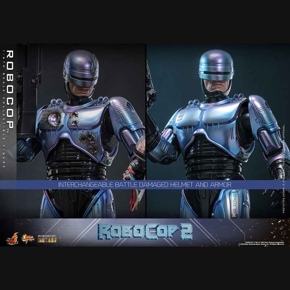 Hot Toys RoboCop 2 - RoboCop Masterpiece Diecast 1/6 Actionfigur