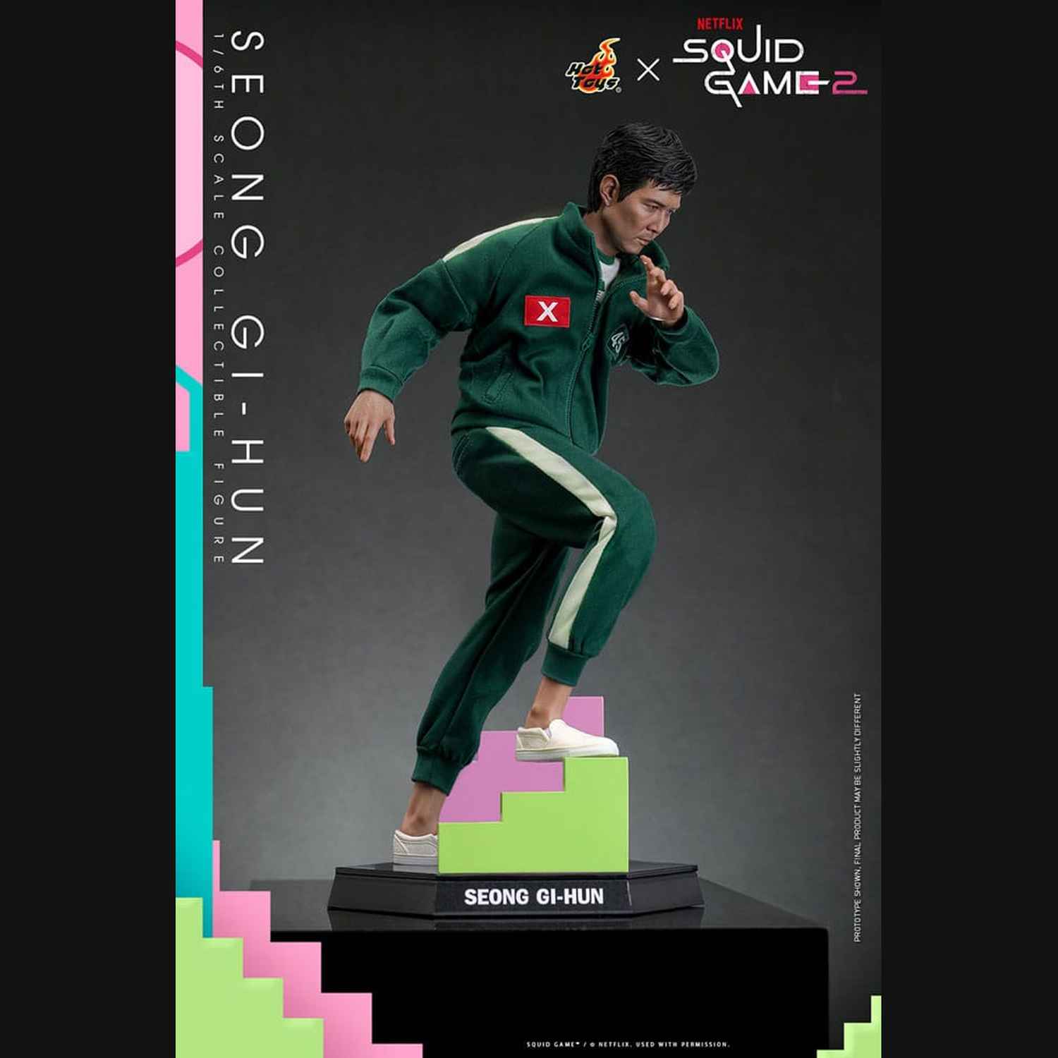 Hot Toys Squid Game 2 - Seong Gi-hun Masterpiece 1/6 Actionfigur